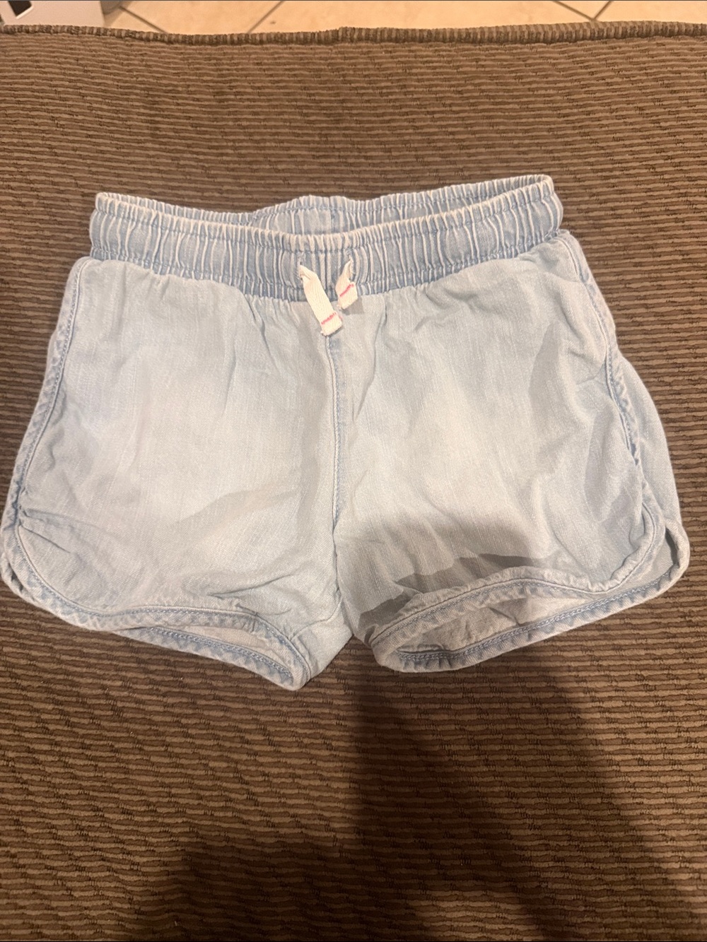 Cat & Jack Light Blue Elastic Waist Girls' Shorts